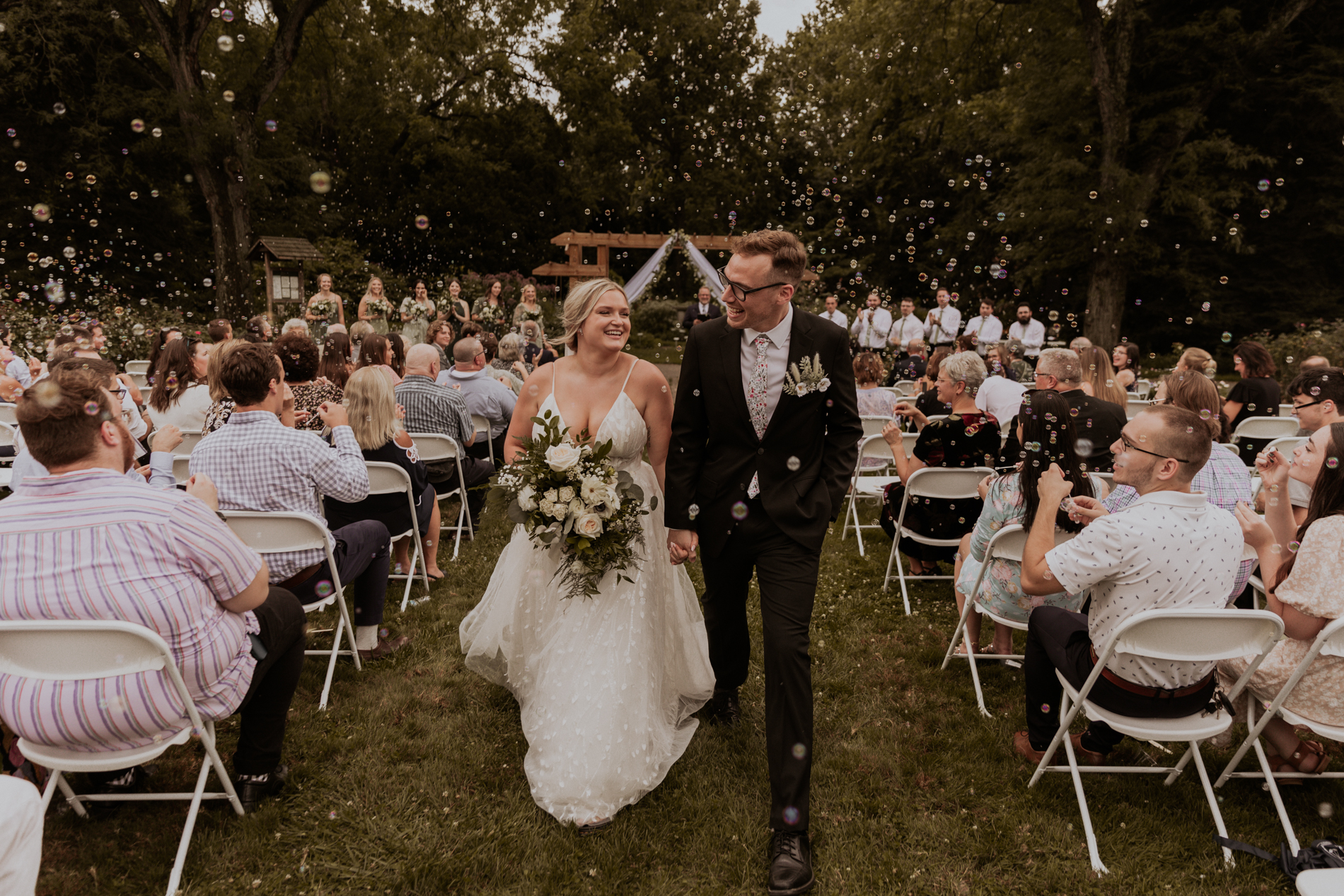 WEDDING AT THE PARK OF ROSES